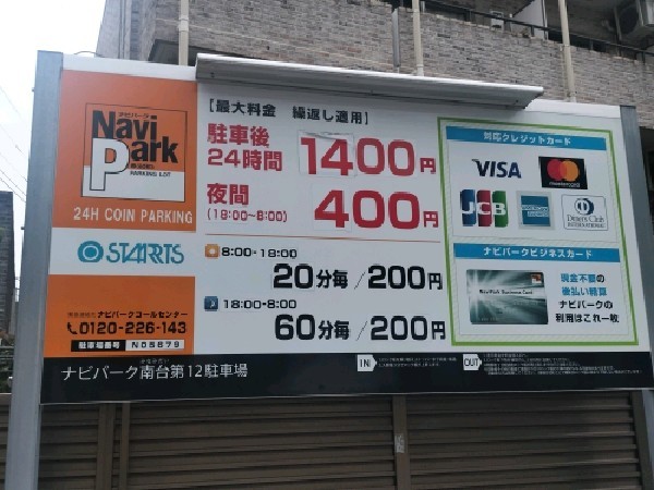ナビパーク 南台第12駐車場 の写真 3