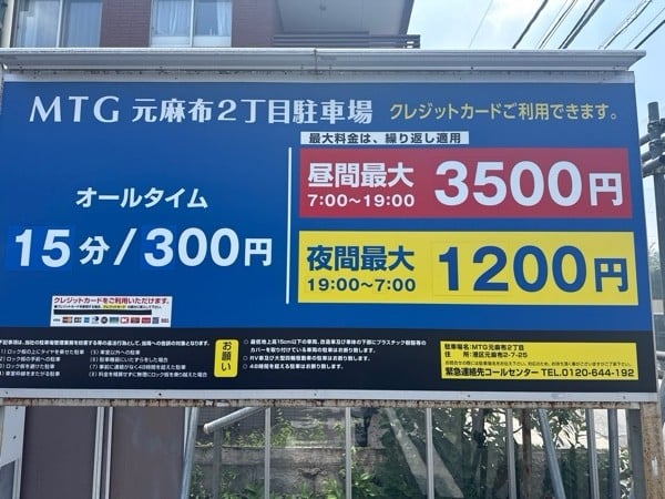 MTG元麻布2丁目駐車場 の写真 3