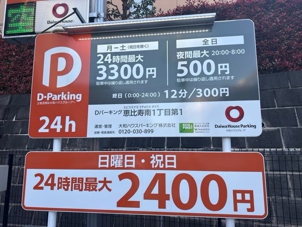 Dパーキング恵比寿南1丁目第1 の写真 3