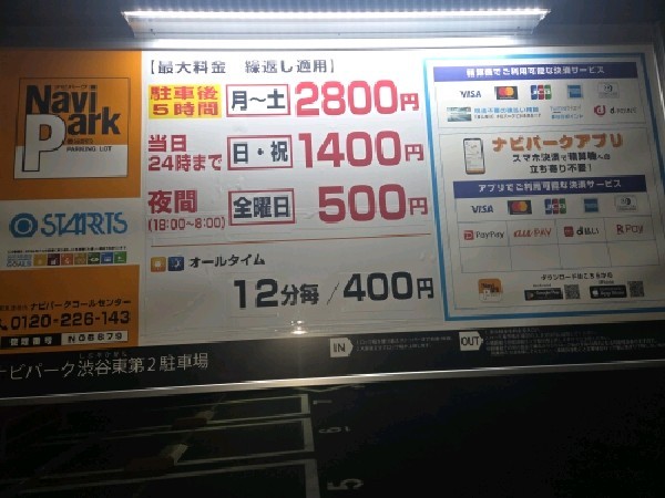 ナビパーク 渋谷東第2駐車場 の写真 3