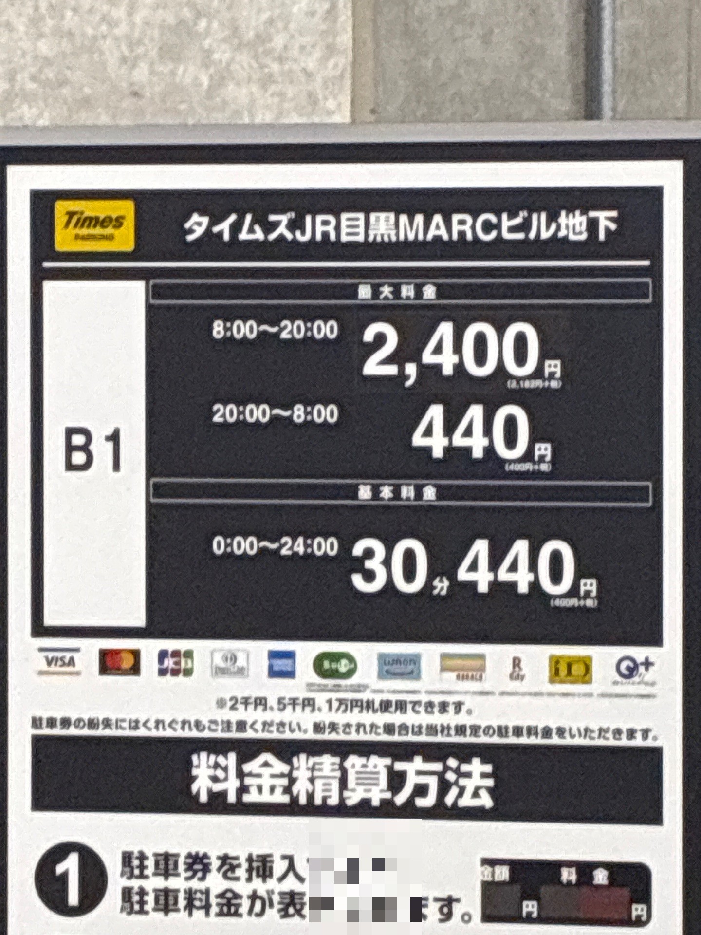 タイムズJR目黒MARCビル地下 の写真 4