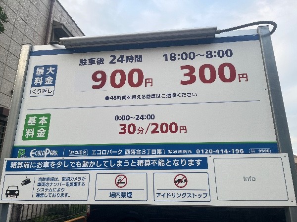 エコロパーク 西落合3丁目第1駐車場 の写真 3