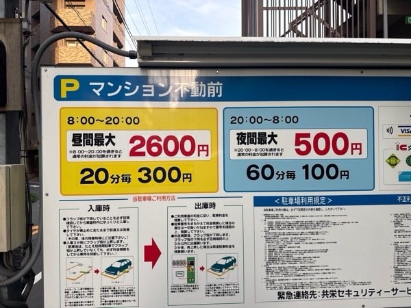 マンション不動前時間貸駐車場 の写真 3