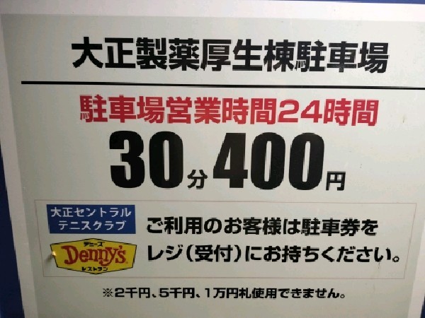 大正製薬厚生棟駐車場 の写真 4