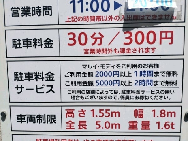 渋谷マルイ・渋谷モディ駐車場 の写真 4