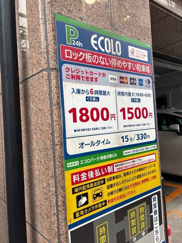 エコロパーク 新宿日章ビル駐車場 の写真 1