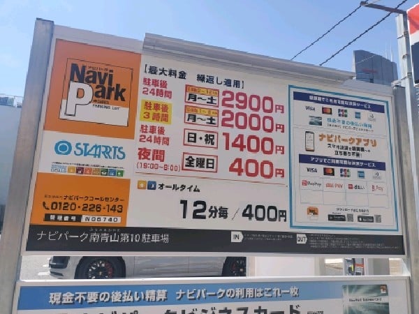 ナビパーク南青山第10駐車場 の写真 3
