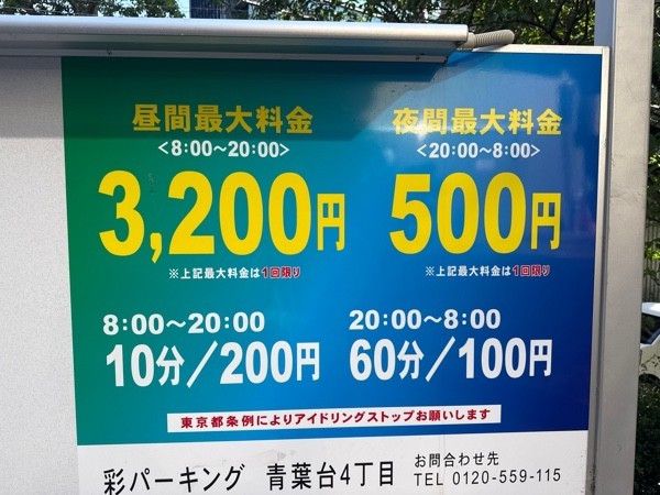 彩パーキング青葉台4丁目 の写真 3
