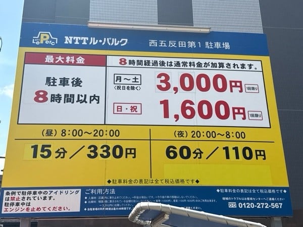 NTTル・パルク西五反田第1駐車場 の写真 3