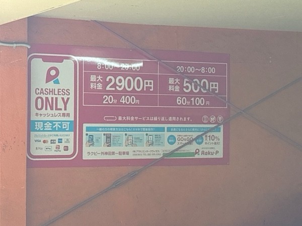 ラクピー外神田第一駐車場 の写真 2