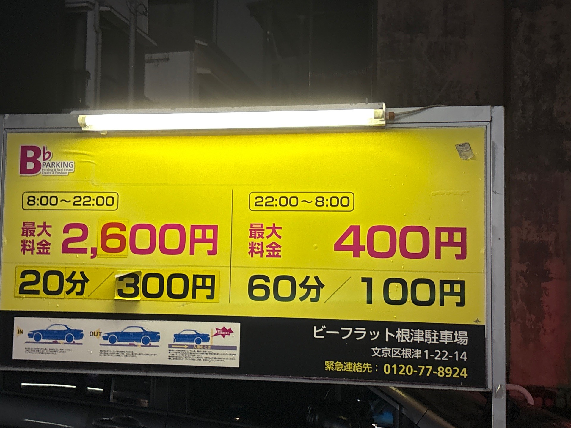ビーフラット根津駐車場 の写真 2