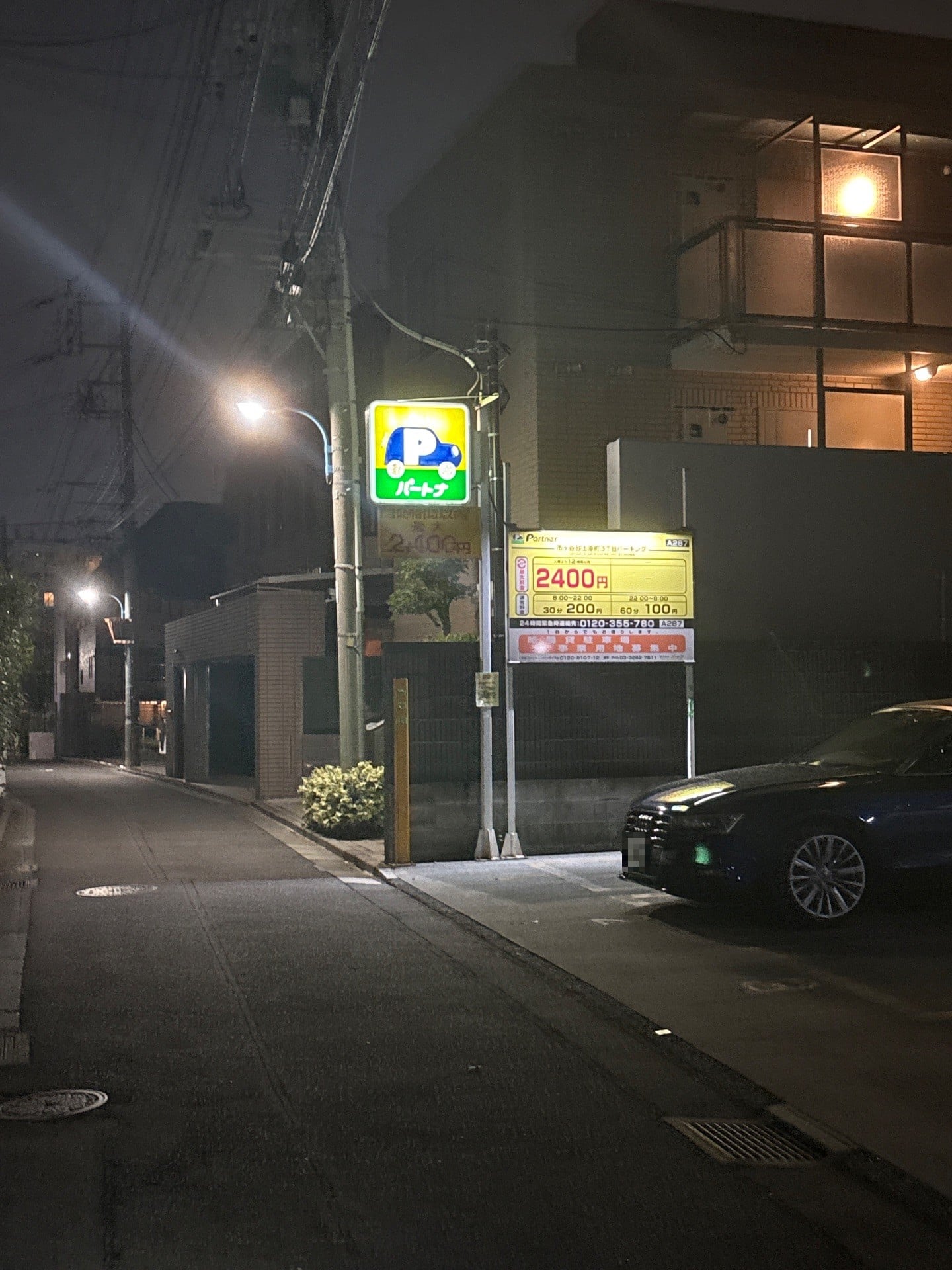 パートナ市ヶ谷砂土原町3丁目パーキング の写真 1