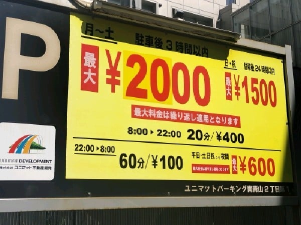 ユニマットパーキング南青山2丁目第1 の写真 3
