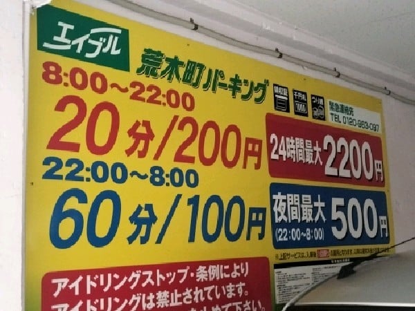 エイブルパーキング荒木町 の写真 3