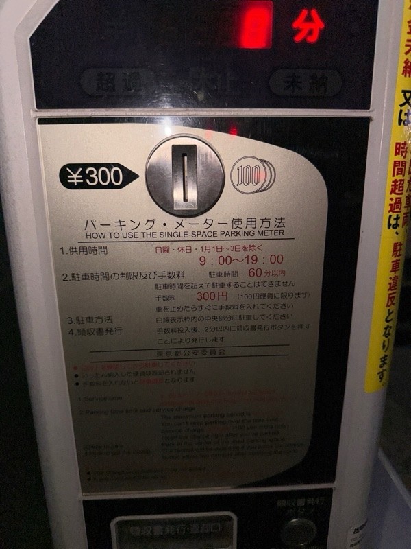 八ツ山通りパーキング・メーター(9〜19時) の写真 2
