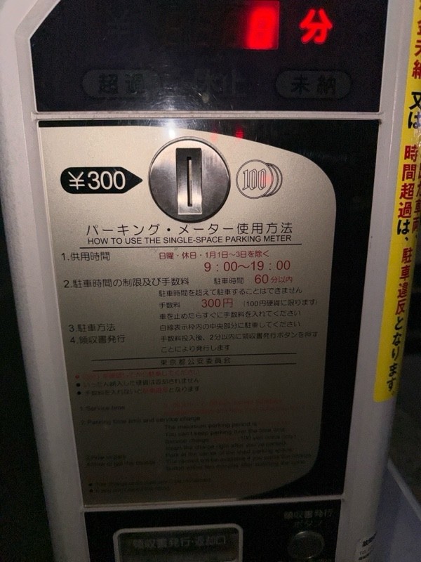 八ツ山通りパーキング・メーター(9〜19時) の写真 3
